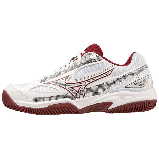 Mizuno Break Shot 4 W CC - White/Bordeaux
