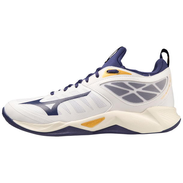 Mizuno Wave Dimension - Hvid/Bl/Guld