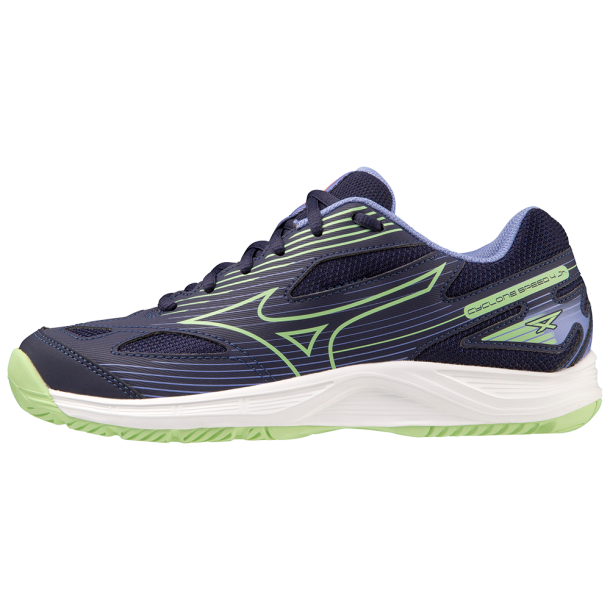 Mizuno Cyclone Speed 4 Jr. - Eveblue/Techgreen/Lolite