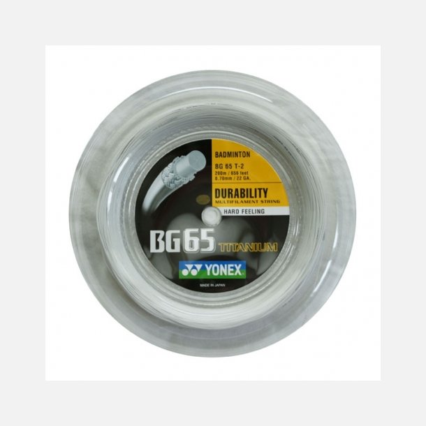 Yonex BG-65 Ti - 200m - Flere Farver