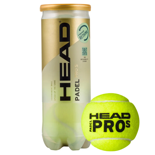 Head Padel Pro S (3 bolde)