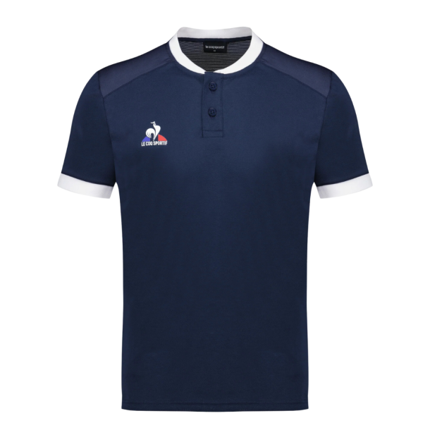 Le Coq Sportif Tennis Polo SS No7 M - Dress Blue