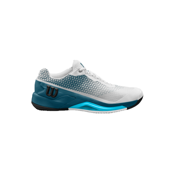 Wilson Rush Pro 4.0 Clay Hvid/Bl